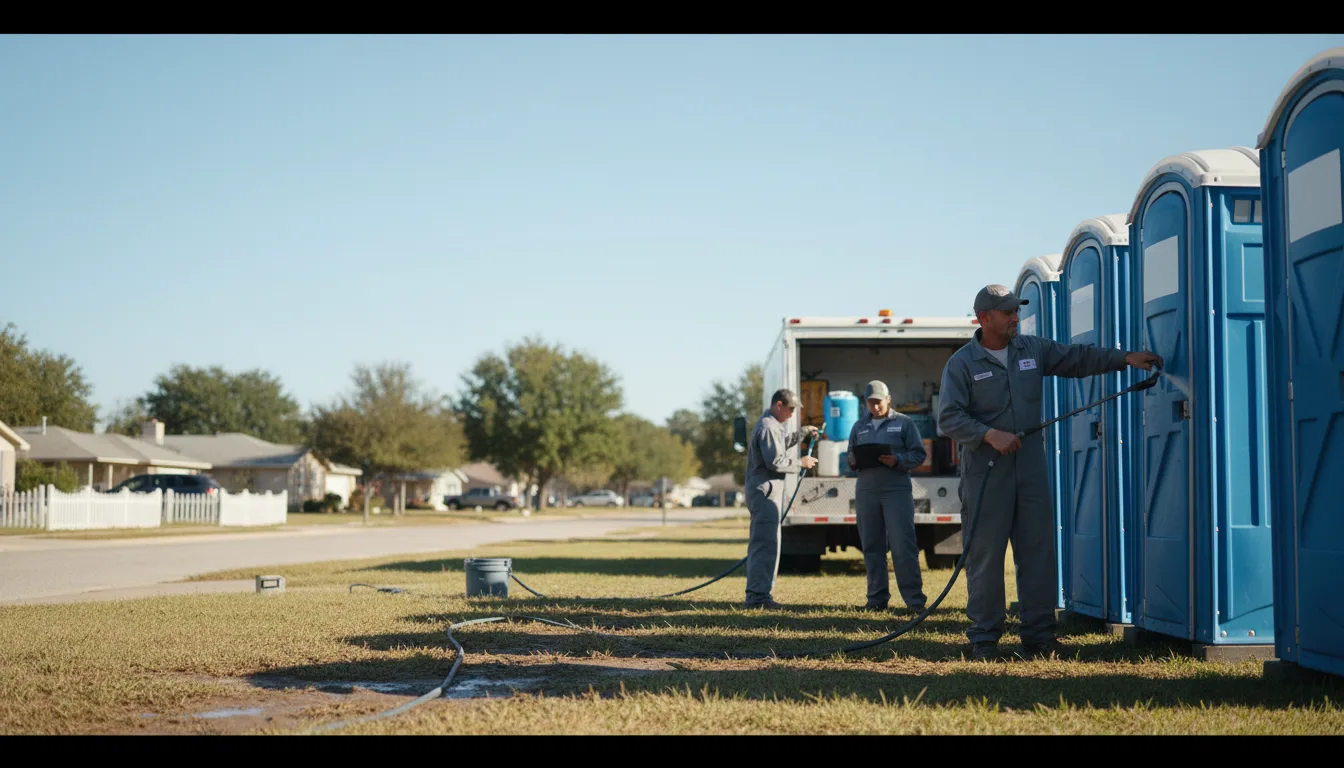 Long-Term Portable Toilet Rental in St George, UT near me